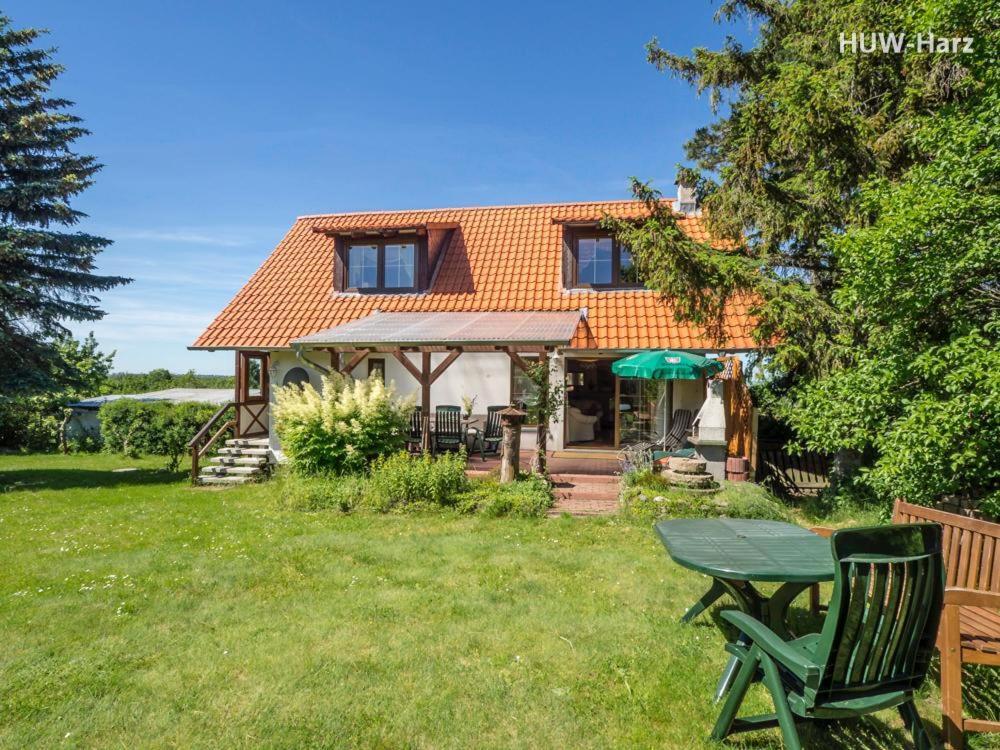 Idyllisches Ferienhaus Bei Wernigerode Benzingerode Екстериор снимка