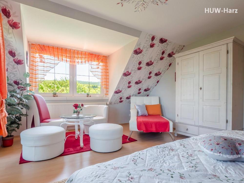 Idyllisches Ferienhaus Bei Wernigerode Benzingerode Екстериор снимка