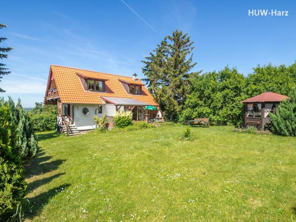 Idyllisches Ferienhaus Bei Wernigerode Benzingerode Екстериор снимка